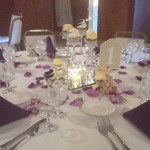 Purple Table Set